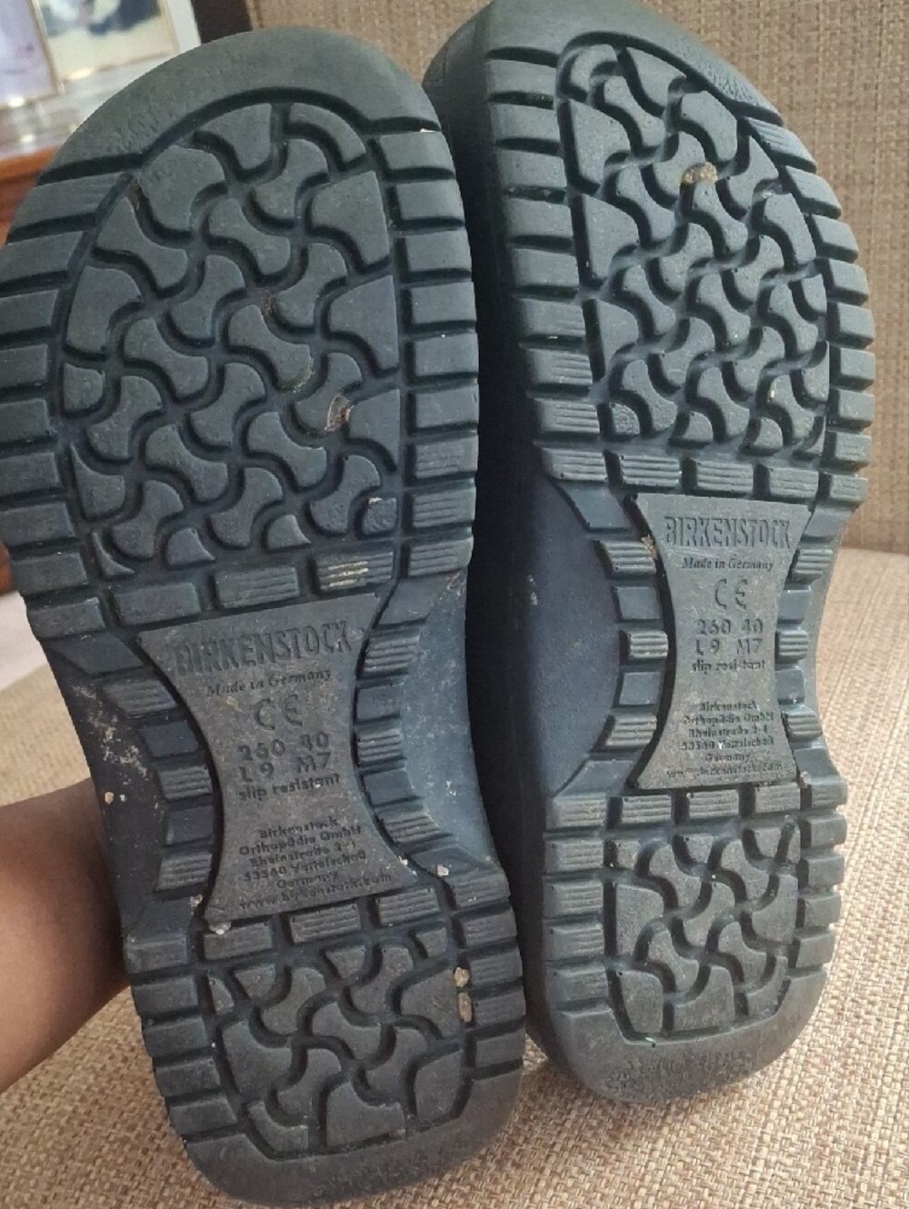 Birkenstock Black Slip-On Clogs - Picture 3 of 3
